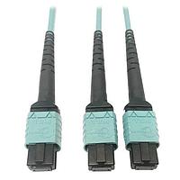 Tripp Lite N846D-03M-24BAQ Fiber Optic Cables 3M 24F MPO F/F 16SFBRPTCCBL AQ