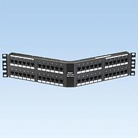 Panduit DPA485E88TGY - Punchdown Patch Panel Cat5e Angled 4