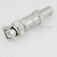 Fairview SA01B-04 4 dB Fixed Attenuator BNC Male To BNC Female Up To 1,000 MHz Rated To 0.5 Watts With Brass Tri-Metal Body