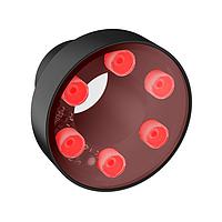 Banner Engineering LEDRRV75PM LED High-Intensity Sealed Ring Lights VE Series Sealed IP67 Ring Light; Visible Red LED; 24 V dc; Polycarbonate Window; 3-pin M8 QD; Connects to VE Smart Camera; 75 mm Length