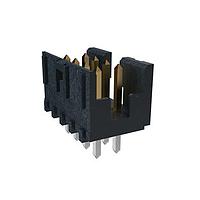 Amphenol 98414-G06-10U-LF Conn Shrouded Header 10 POS 2mm Solder ST Through Hole