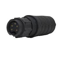 Switchcraft EN3L5FLX Standard Circular Connector EN3 Harsh Environment Cable-to-Cable, 5-pin, Female, Solder Cup, Bulk