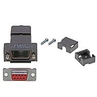 Molex / FCT 173114-0383 Standard EMI Backshell FCT Backshell CONN Kit BLK PLSTC Backshell  D-Sub CONN 9 CKT