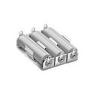 Keystone Electronics 171 Battery Holders HOLDER ALUM 3AA