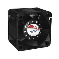 Wakefield Thermal DC0382812V2B-2T0 Brushless Fan, 38x28mm, 12VDC, 20.8CFM, 10.2W, 0.85A, 59dBA, 2Ball Bearing, 2 Leads