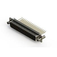 EDAC 627-M37-223-BT4 D-Sub Connectors - Standard Density Vertical Machined D-Sub Connectors