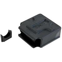 Amphenol CONEC 165X13219XE Strain Relief Backshell PLASTIC HOOD 9 POS DUAL ENTRY NO HDWR