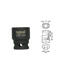 Yato YT-3755 Hexagonal impact socket (11mm)
