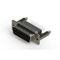 EDAC 627-015-671-056 D-Sub Connectors - Standard Density Vertical Metal Body D-Sub Connector
