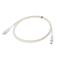 AMP Connectors - TE Connectivity 1487588-2 USB 2.0 USB A-B 28/24 WHITE 1.5 M