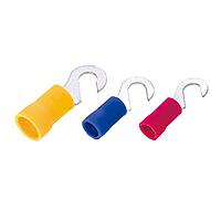 KS Terminals HVB5-5 Hook Vinyl, Hook, 12-10 AWG, #10