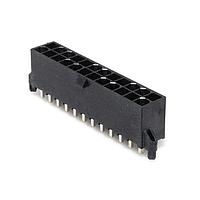 Molex 46207-0024 Shrouded MINIFIT RTC HDR 24P DR V TIN .062