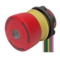 EAO 84-5120.0040 z~~Safety Switches Switch emergency-stop, 1NC, non illuminated, cable 300mm, green indication ring