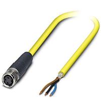 PHOENIX CONTACT 1406061 Sensor Cables / Actuator Cables SAC-3P-10.0-542/M8 FS SH BK