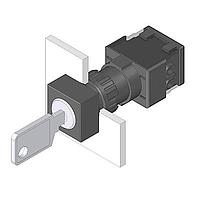 EAO 61-2205.0/D Keylock KYLK ACTUATOR 2POS