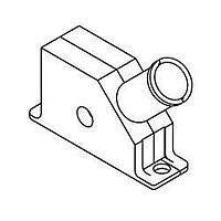 AirBorn MM-263-015-000-4100 EMI/RFI Backshell Rugged Backshell 2 Row CAD