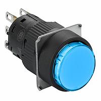 SCHNEIDER XB6EAF6B1P Standard Switches IPB Latching Round blue 24V 1 NO/NC