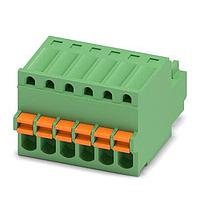PHOENIX CONTACT 1881367 Plugs 6 Pos 2.5mm pitch Plug 26-20AWG Spring