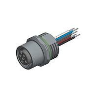 Amphenol CONEC 43-01074 M12 Female Socket FEMALE SOCKET M12X1 W/WIRES FRNT MNT PG9
