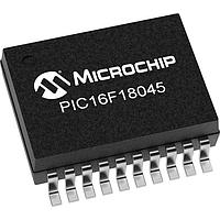 Microchip Technology PIC16F18044T-I/SS MCUs 7KB Flash, 128EE, 512B RAM, 10b ADC, PWM, CCP, HLT, WDT, PPS, EUSART, SPI/I2C