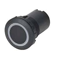 IDEC CW1H-DM1TGR-C Flush Touchless SW, Black, Time, G/R