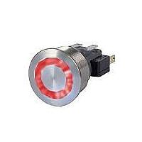 Schurter 1241.6934.1121000 Standard Switches Dbl Pole 5A 125VAC 22MM RI SF RT