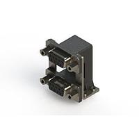 EDAC 662-009-264-059 Dual Port D-Sub Connectors Right-angle Dual Port D-Sub Connector