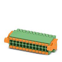 PHOENIX CONTACT 1790580 Plugs 12 Pos 3.5mm Dbl Row Plug 24-16AWG Sprin