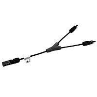 Amphenol Technical Products MDH-10-66-1Y-H4-P Solar Connectors / Photovoltaic Connectors Over molded Y junction, H4 connector, 2F1M, PV-20180904-01