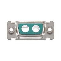 Amphenol Commercial Products DEO2V2SA00LF Mixed Contact D-Sub Connectors DEO2V2SA00LF-DSUB POWER STB 2V2 SOCK