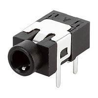 Same Sky (formerly CUI Devices) SJ3-350114C Phone Connectors Audio Jack, 3.5mm, Through Hole, 4 Conductors, 1 Switches