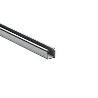 HellermannTyton 181-00170 Solid Wall Wiring Duct Solid Wall Wiring Duct, 1" x 1", Non-Adhesive, PVC, Gray, 30ft/Box
