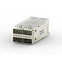 AMP Connectors - TE Connectivity 1-2308171-0 zQSFP+ 2X2, EMI SPRING, BTB All Round Indicator