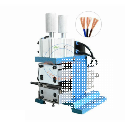 Wire processing equipment used for stripping and preparing electrical wires