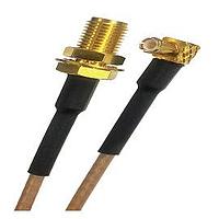 Johnson / Cinch Connectivity Solutions 415-0181-048 RF Cable Assemblies Strgt SMA Bulkhead Jck-R/A MMCX RG316DS
