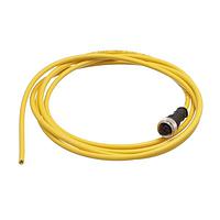 HARTING 21350200315020 Sensor Cables / Actuator Cables M12 A-code 3-pin Straight female to open end, 2m, PVC yellow jacket