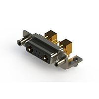 EDAC 630-7W2-640-7N5 Mixed Contact D-Sub Connectors Right-angle Power Combo D-Sub Connector