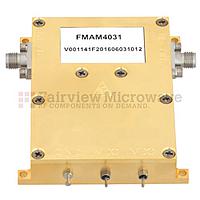 Fairview  FMAM4031 10 MHz to 6 GHz, Medium Power Broadband Amplifier with 900 mW, 13 dB Gain and SMA