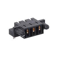 AMP Connectors - TE Connectivity 6450173-1 Receptacles R/A RCPT 3ACP+0P