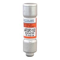 Mersen ATQR7-1/2 Power Fuses Fuse; Time-Delay; Class CC; 200kA I.R AC/100kA I.R DC; 600VAC/300VDC; 7.5A