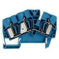 Weidmuller 1771420000 DIN Rail Terminal Blocks ZDU 6-2/3AN BL