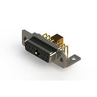 EDAC 630-11W1240-5TC Mixed Contact D-Sub Connectors Right-angle Power Combo D-Sub Connector