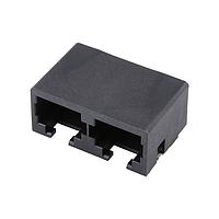 Molex 44193-0004 Modular 6/4 2 PORT MOD JACK RT.ANGLE LOW PROFILE