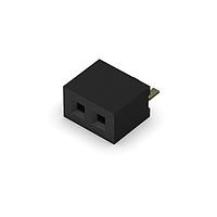 GCT (Global Connector Technology) BC075-02-A-L-A Sockets 2w, 1.0mm Pitch Socket, SIL, SMT, Horizontal, GF, Tape+Reel