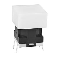 NKK Switches JB15HAP-2B Tactile Switches .441 H RED NON-ILLUM