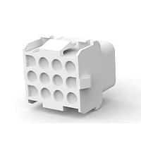 AMP Connectors - TE Connectivity 926681-1 Receptacle Housings UNIV.M-N-L.CAP HSG.