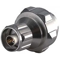 HUBER+SUHNER 32_N-716-50-1/---_NE RF Adapters - Between Series SMA plug(m) to SMA plug(m)