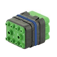 Eaton Souriau-Sunbank 8MQ2M9910ANES Modular Connectors - Push Pull MQuick module, sealed, without contact, delivered with cap