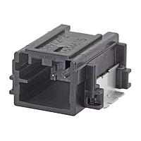 Molex 34912-8023 Shrouded MINI50 RA HDR SMT 2CKT POL D BLK TIN