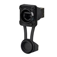 REAN RRE8F-Z-111S-0 Connectors Fast-connection Ethernet chassis conn, 90 degree up, airtight and IP65.